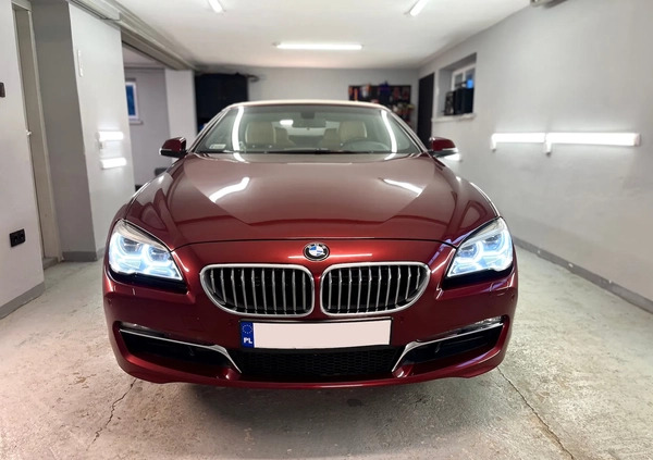 BMW Seria 6 cena 124900 przebieg: 62076, rok produkcji 2015 z Myszków małe 191